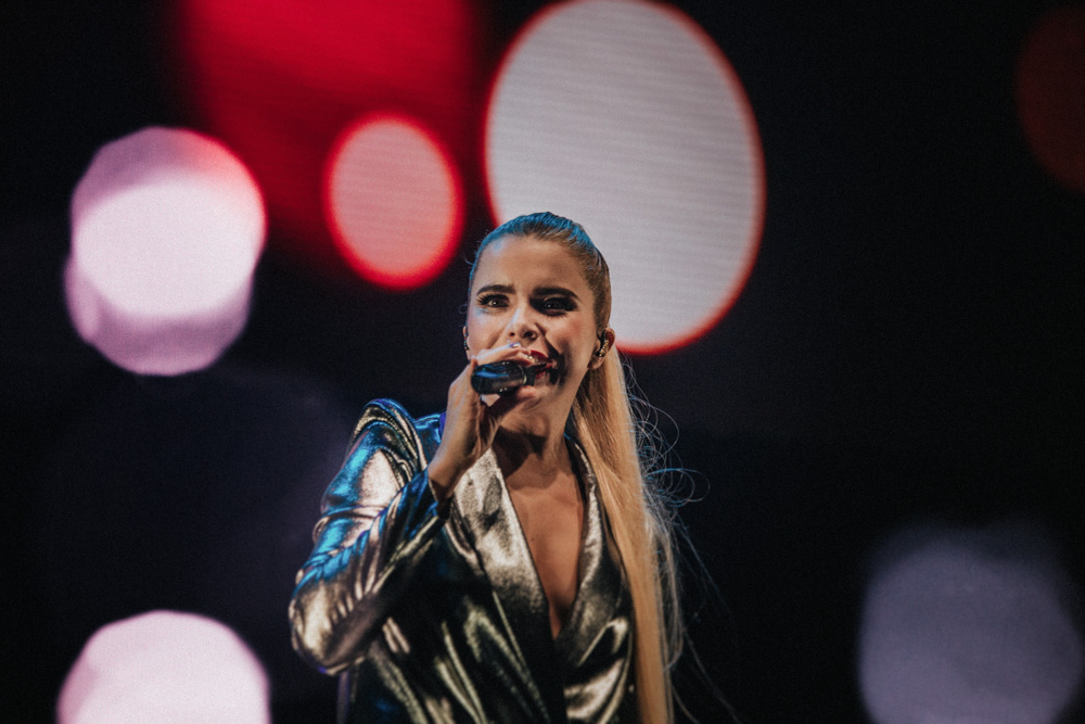 Paloma Faith performing at Liverpool Echo Arena